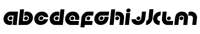 Kovacs Spot Semi-Italic Font LOWERCASE