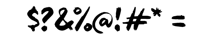 Kowe Font OTHER CHARS