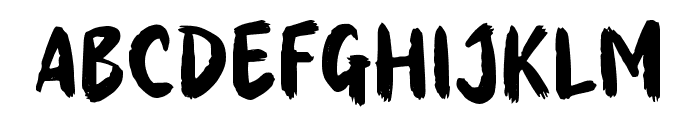 Kowe Font UPPERCASE