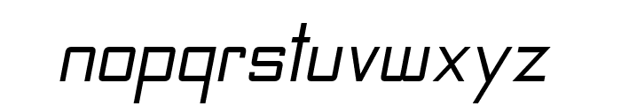 Konstant-Italic Font LOWERCASE