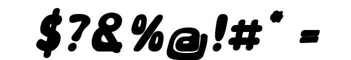 Kookoo-BoldItalic Font OTHER CHARS