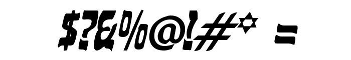 Kosher Bold Italic Font OTHER CHARS