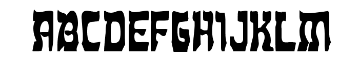 Kosher Condensed Bold Font UPPERCASE