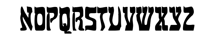 Kosher Condensed Bold Font UPPERCASE