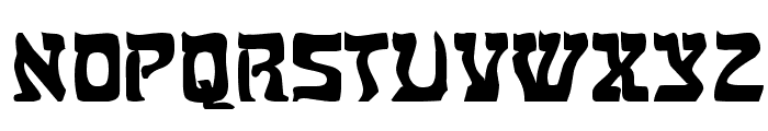 Kosher Extended Bold Font UPPERCASE