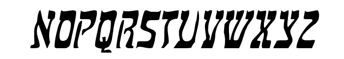 Kosher Italic Font UPPERCASE