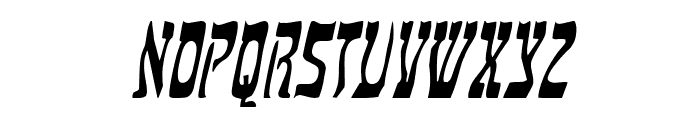 Kosher Thin Italic Font UPPERCASE