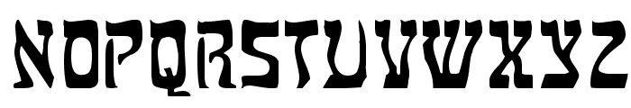 Kosher Wide Normal Font UPPERCASE