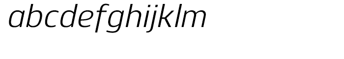 Kobern Italic Font LOWERCASE