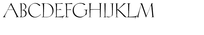 Koch Antiqua Regular Font UPPERCASE