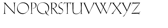 Koch Antiqua Regular Font UPPERCASE