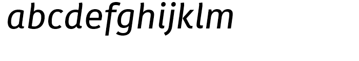 Kohinoor Demi Italic Font LOWERCASE