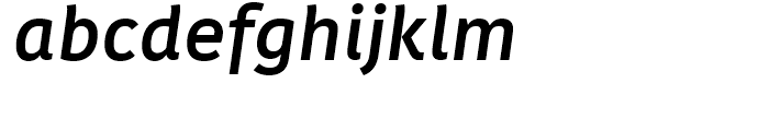 Kohinoor Medium Italic Font LOWERCASE