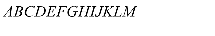 Kokila Italic Font UPPERCASE