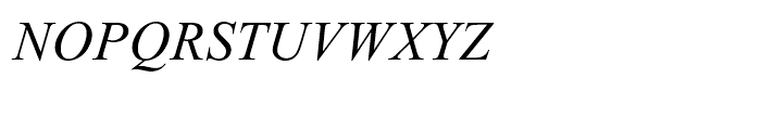 Kokila Italic Font UPPERCASE