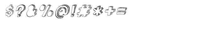 Kokomo Italic Font OTHER CHARS