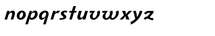 Koliba JY Bold Italic Font LOWERCASE