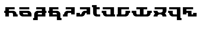 Kono Condensed Font UPPERCASE