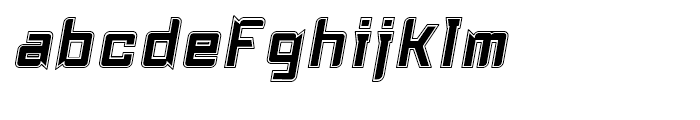 Konvexist Collegiate Oblique Font LOWERCASE