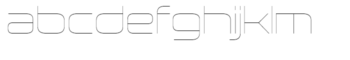 Korataki Ultra Light Font LOWERCASE