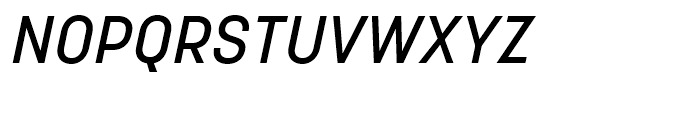 Korolev Medium Italic Font UPPERCASE