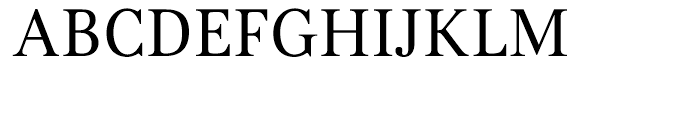 Kostic Serif Regular Font UPPERCASE