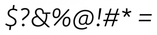 Kohinoor Latin Light Italic Font OTHER CHARS