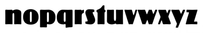 Koloss CT Condensed Bold Font LOWERCASE