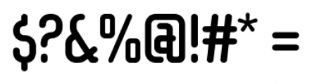 Koomerang Regular Font OTHER CHARS