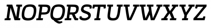 Korpo Serif Bold Italic Font UPPERCASE