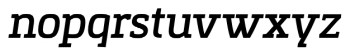 Korpo Serif Bold Italic Font LOWERCASE