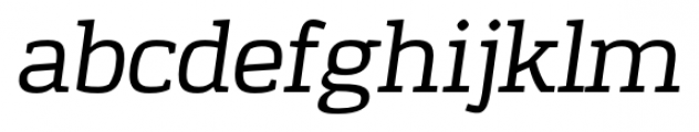 Korpo Serif Italic Font LOWERCASE