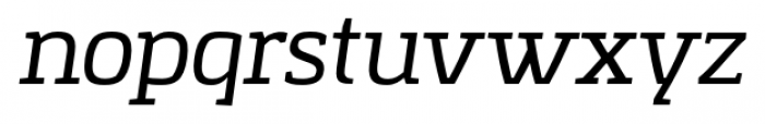 Korpo Serif Italic Font LOWERCASE