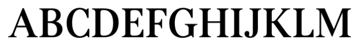 Kostic Serif Medium Font UPPERCASE