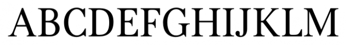 Kostic Serif Regular Font UPPERCASE