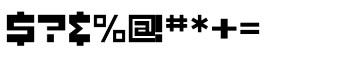 KONSTRUCT REGULAR EXPANDED Font OTHER CHARS