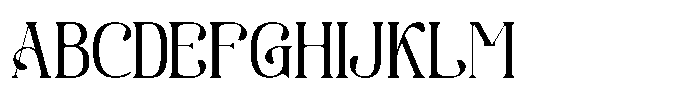 Koastery Font UPPERCASE