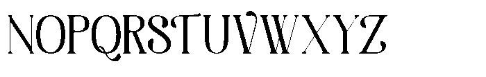 Koastery Font UPPERCASE