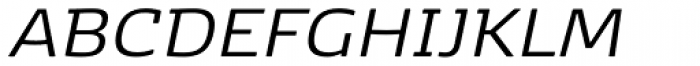 Kobenhavn Regular Italic Font UPPERCASE