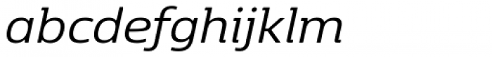 Kobenhavn Regular Italic Font LOWERCASE