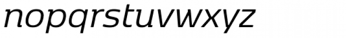 Kobenhavn Regular Italic Font LOWERCASE