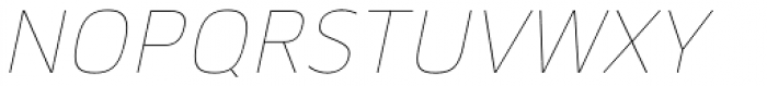 Kobern Thin Italic Font UPPERCASE