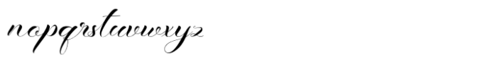Kobler Sienna Script Font LOWERCASE