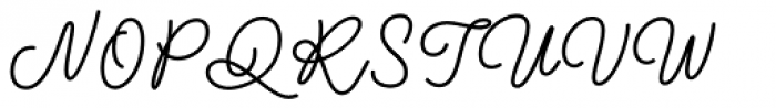 Kobold Script Regular Font UPPERCASE