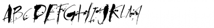 Kodama Forest Italic Font UPPERCASE