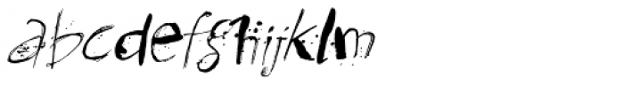Kodama Forest Italic Font LOWERCASE
