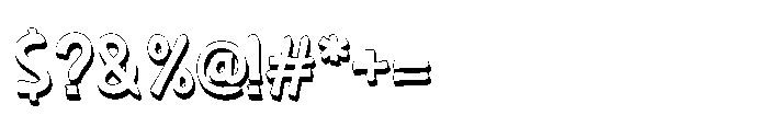 Koenci Omah Extrude Font OTHER CHARS