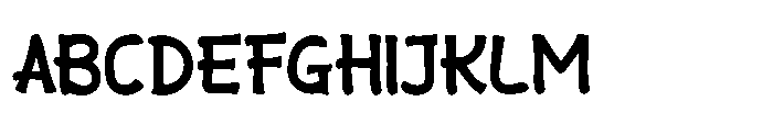 Koenci Omah Regular Font UPPERCASE