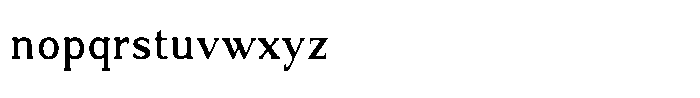 Kofdoh Bold Font LOWERCASE