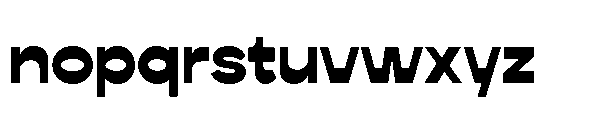Koft Arabic Black Font LOWERCASE